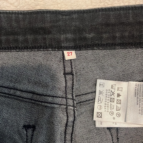 LEVIS fringe jeans! - Picture 3 of 3